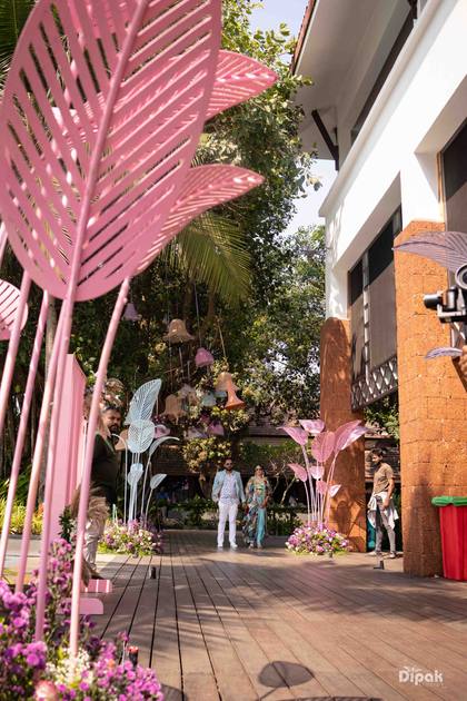 Aisle / Walkway and Photo-op — Pool Party decor — Alila Diwa Goa